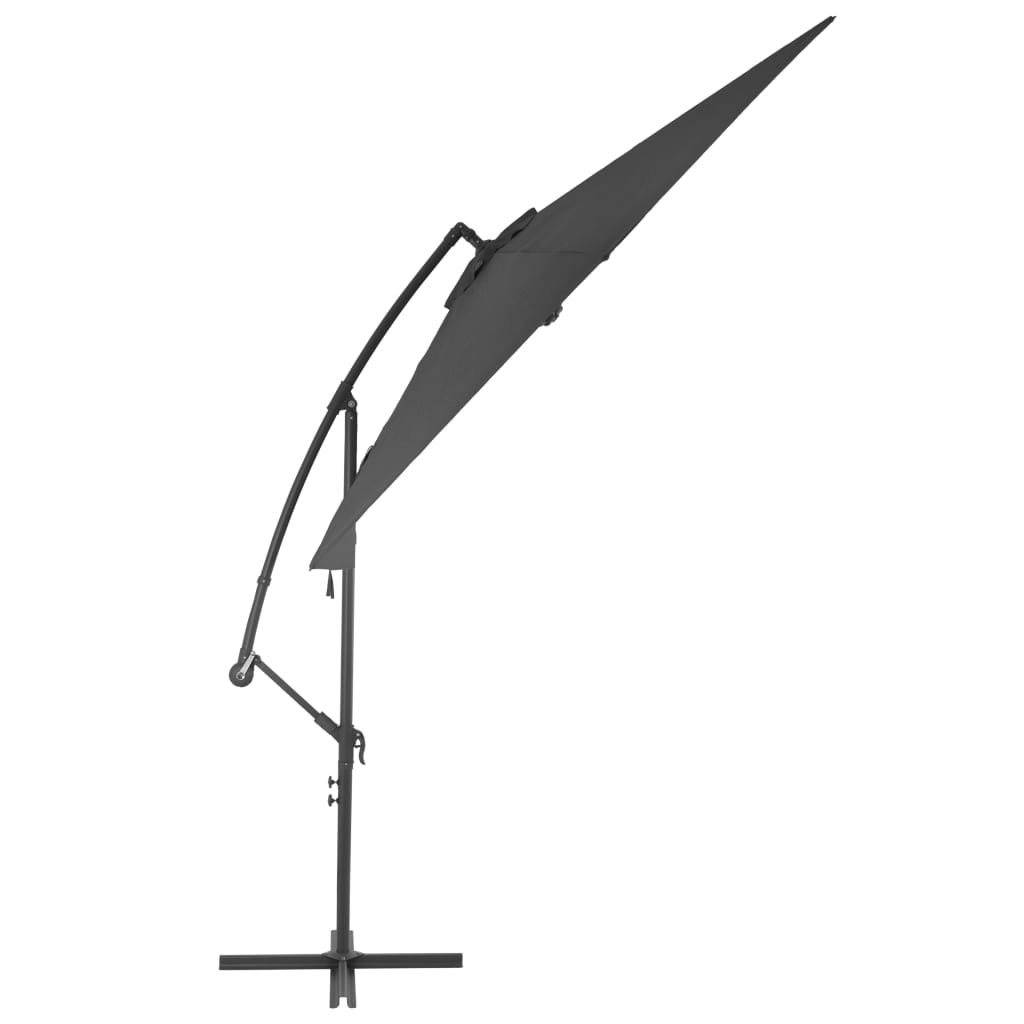 Cantilever Garden Parasol | Anthracite | Polyester | 300 cm canopy