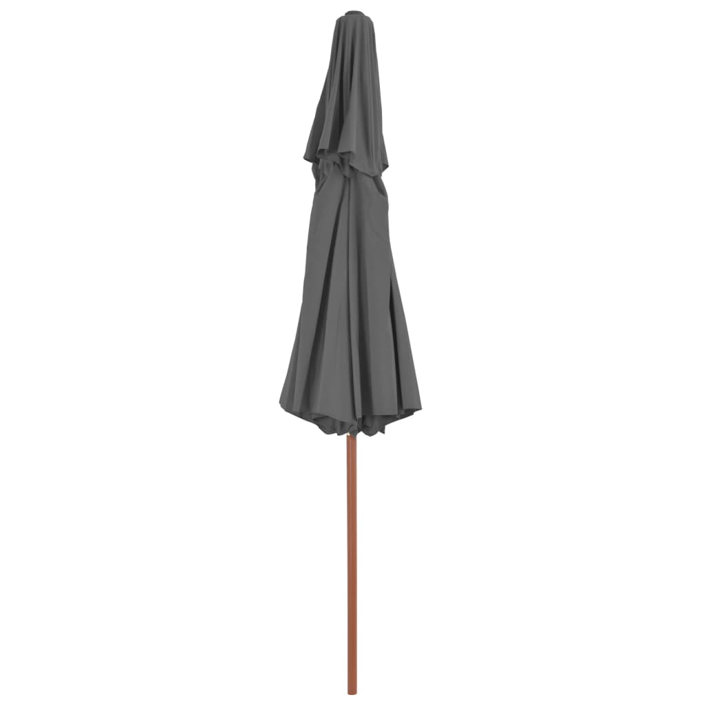 Parasol | Anthracite | Laminated bamboo, hardwood, polyester