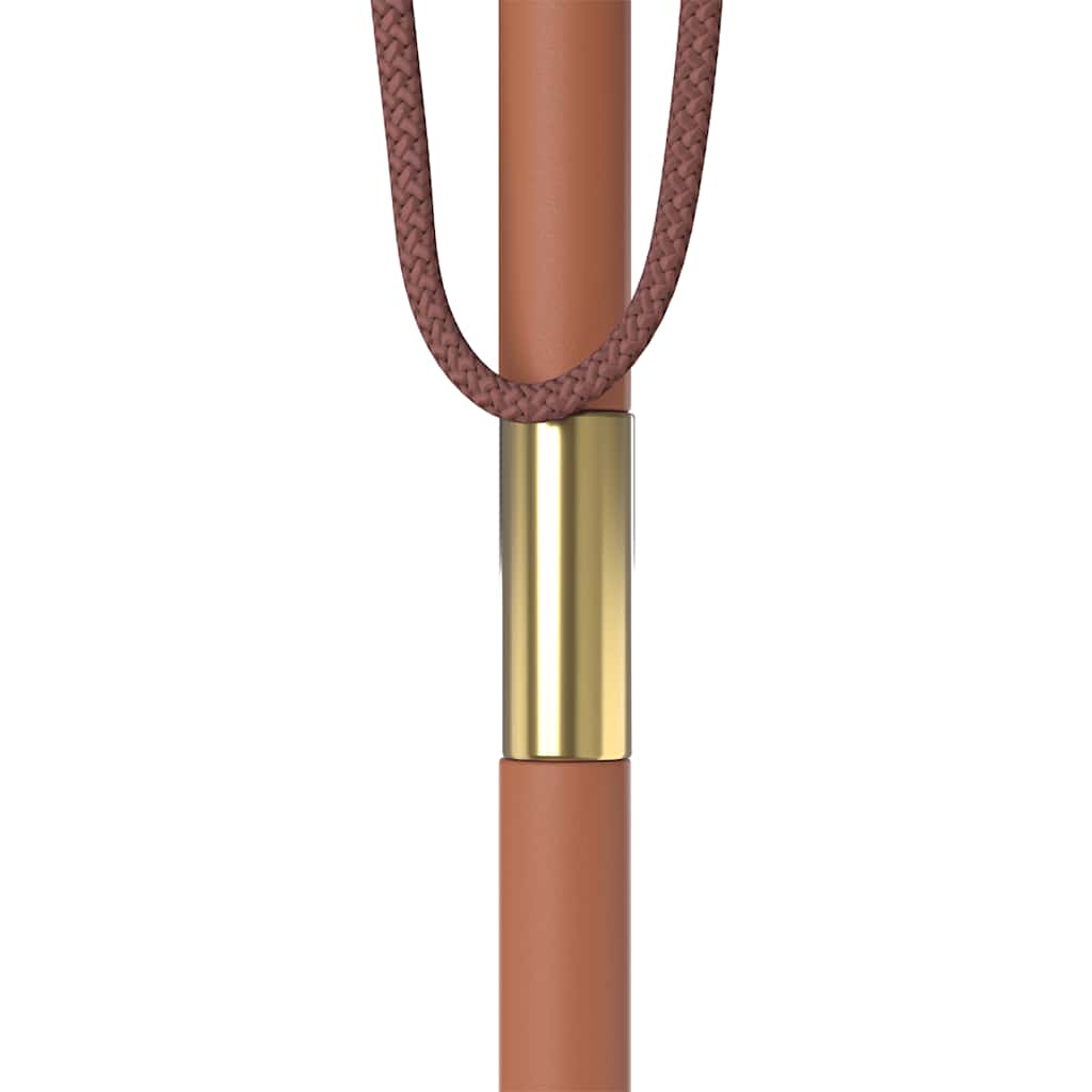Garden Parasol with Wooden Pole 150x200 cm Taupe