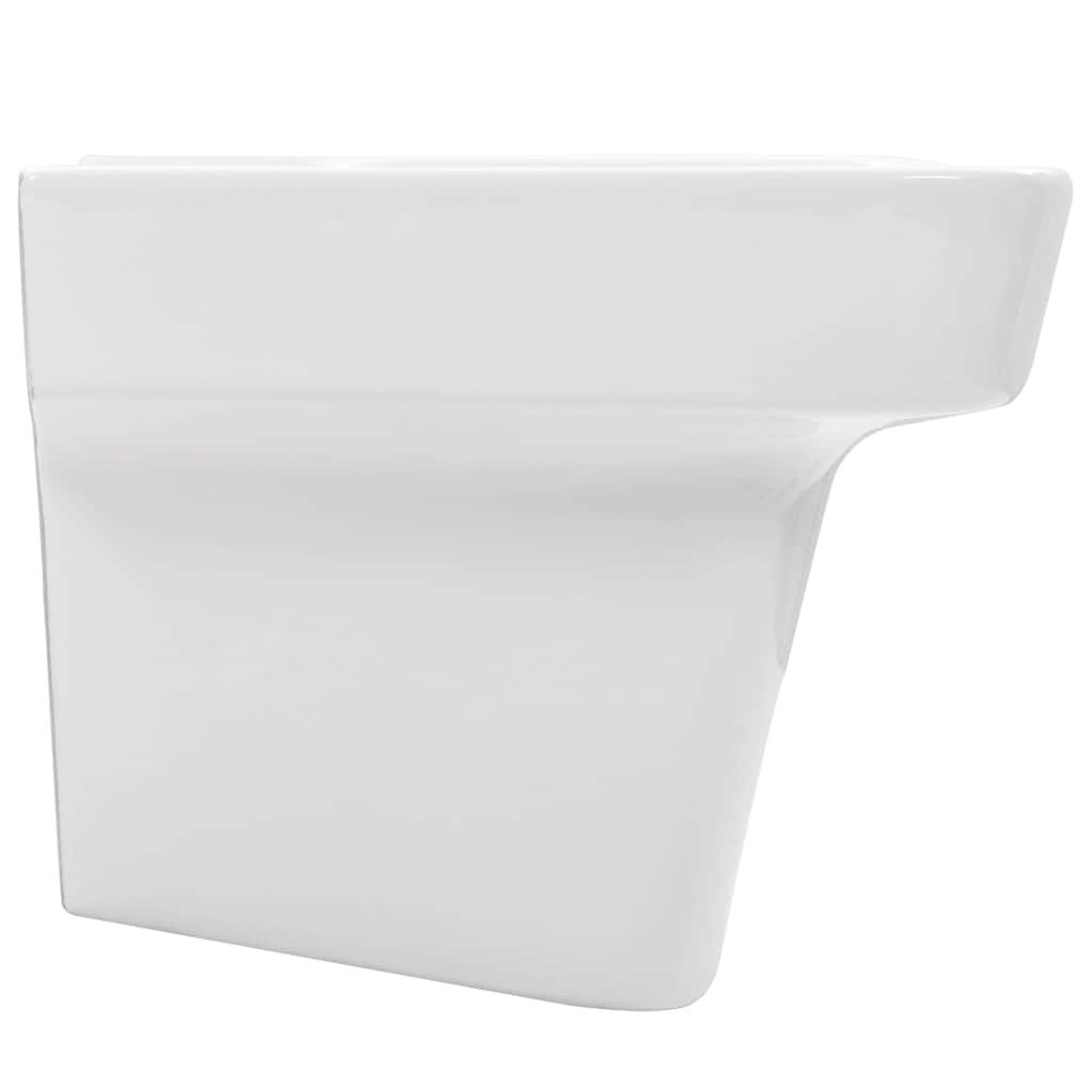 Basin White 50 x 45 x 41 cm Glazed Ceramic