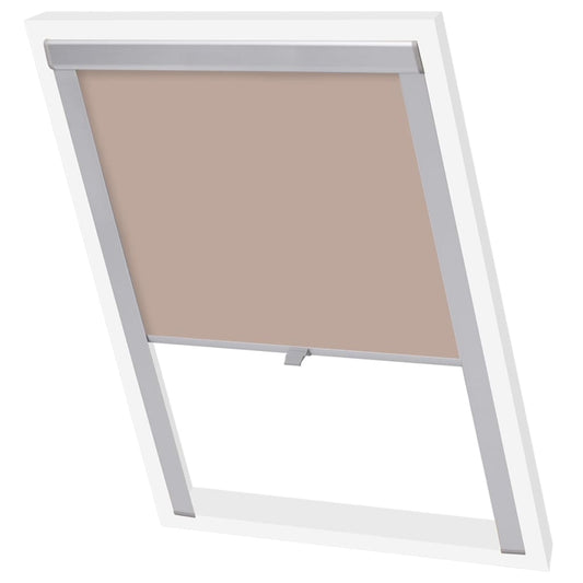 vidaXL Blackout Roller Blind Beige MK04