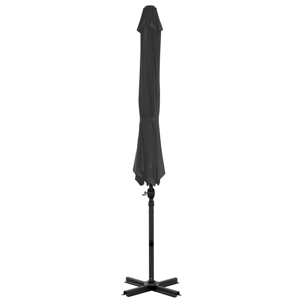 Cantilever Garden Parasol | Anthracite | Polyester, Aluminium | Large