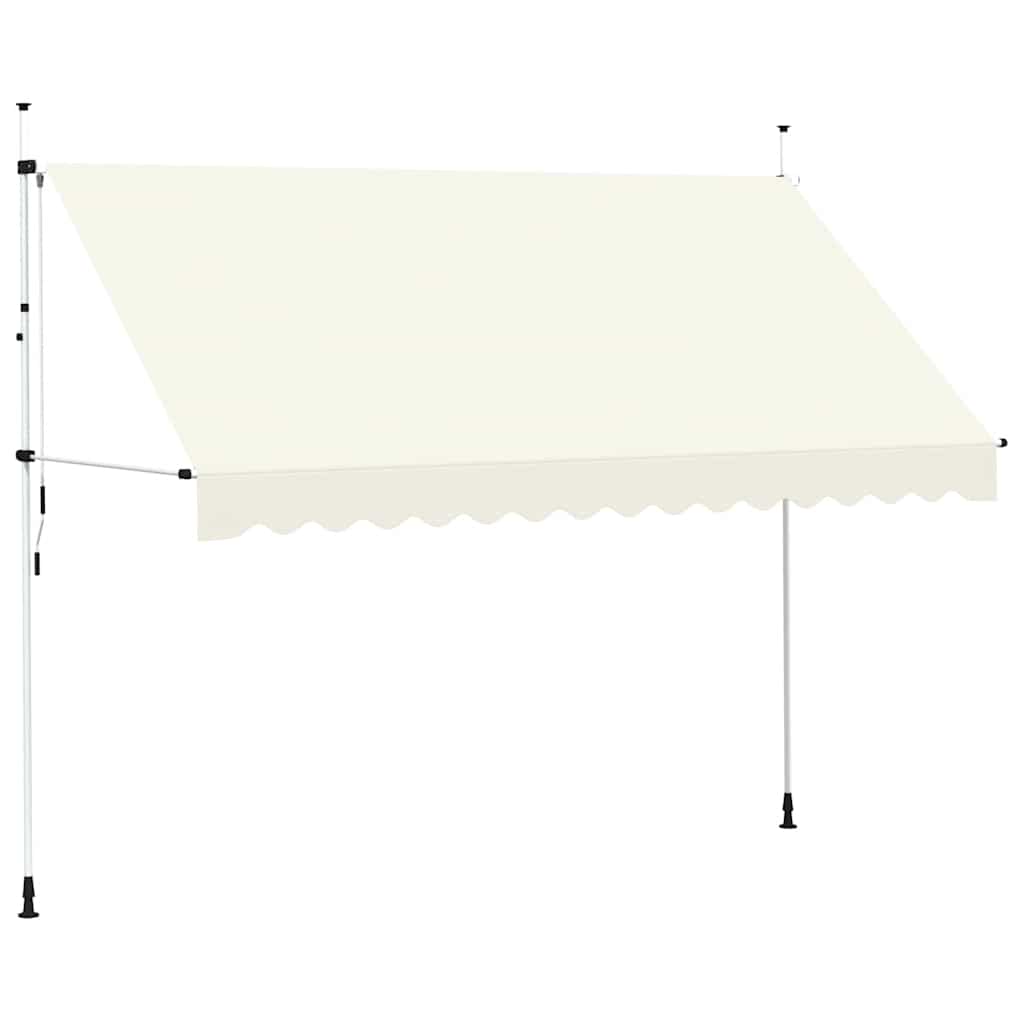 Retractable Awning | Cream | Polyester with PU coating and steel frame