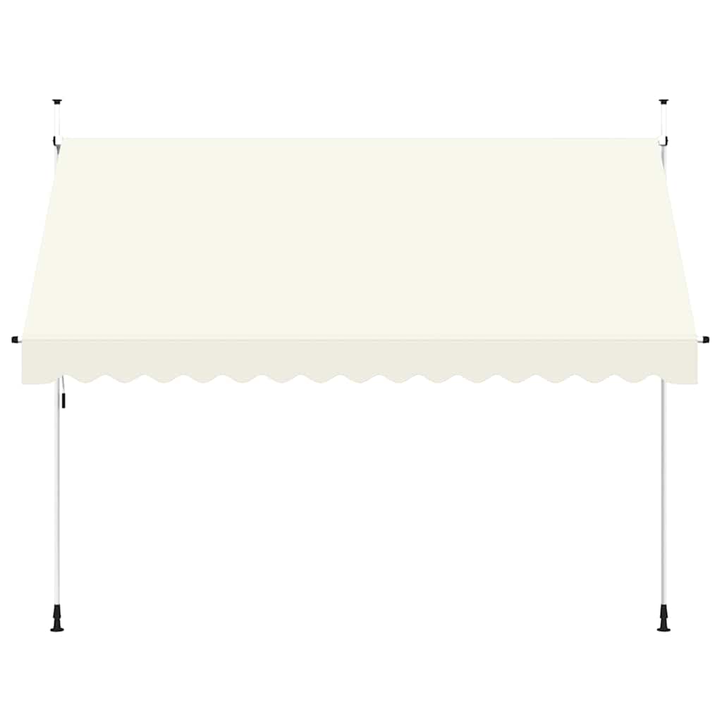 Retractable Awning | Cream | Polyester with PU coating and steel frame