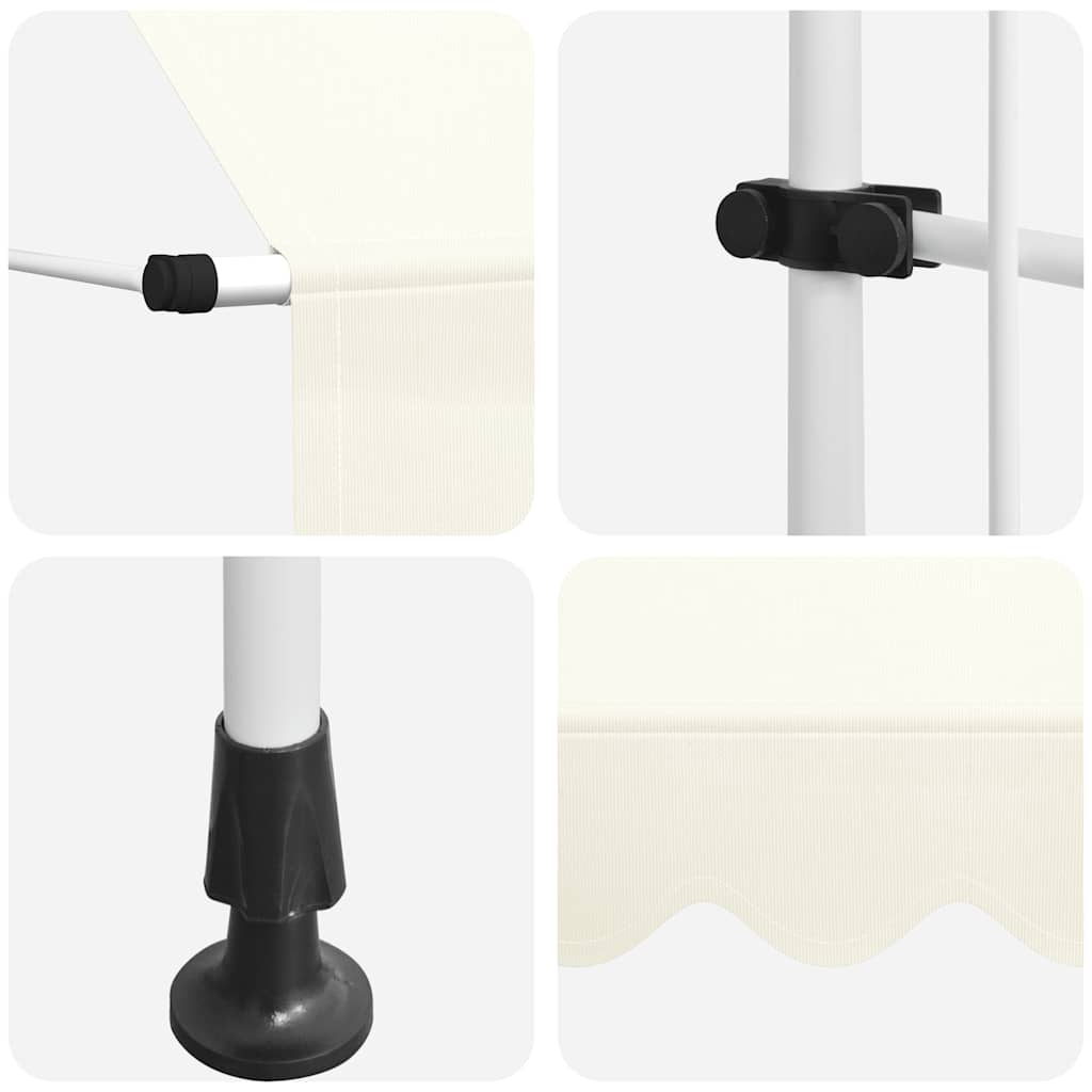 Retractable Awning | Cream | Polyester with PU coating and steel frame