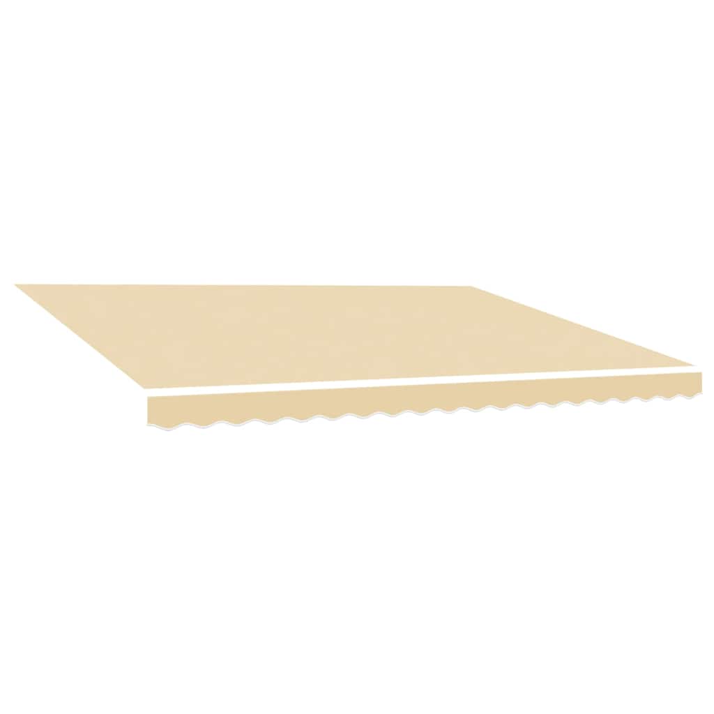Awning Replacement Fabric Cream 500x300 cm Polyester