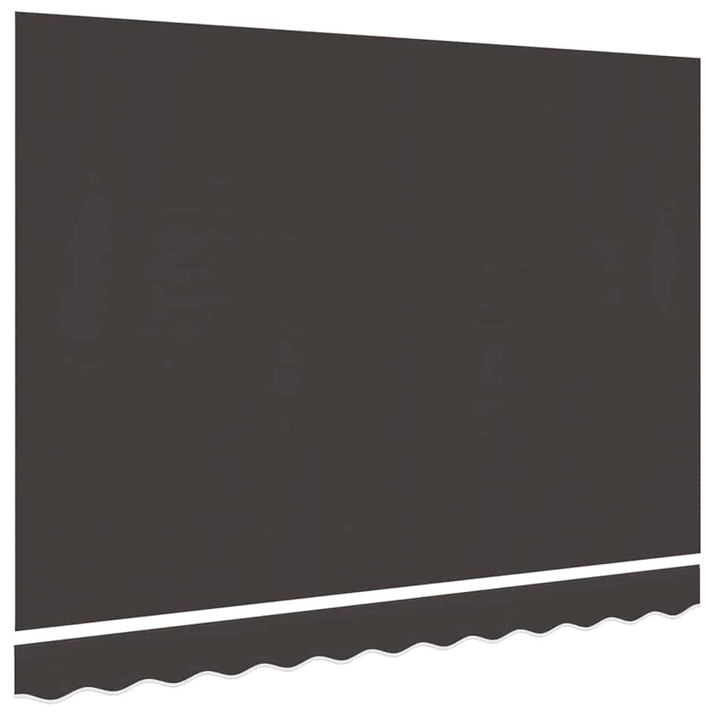 Awning Replacement Fabric Grey 350x250 cm Polyester