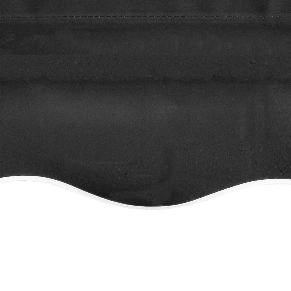 Awning Replacement Fabric Grey 350x250 cm Polyester
