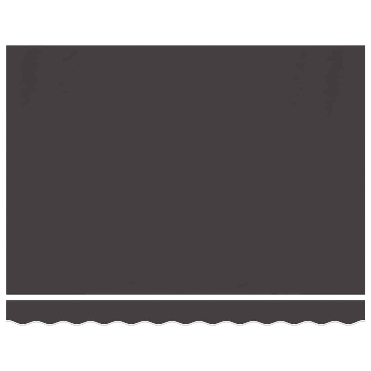 Awning Replacement Fabric Grey 350x250 cm Polyester