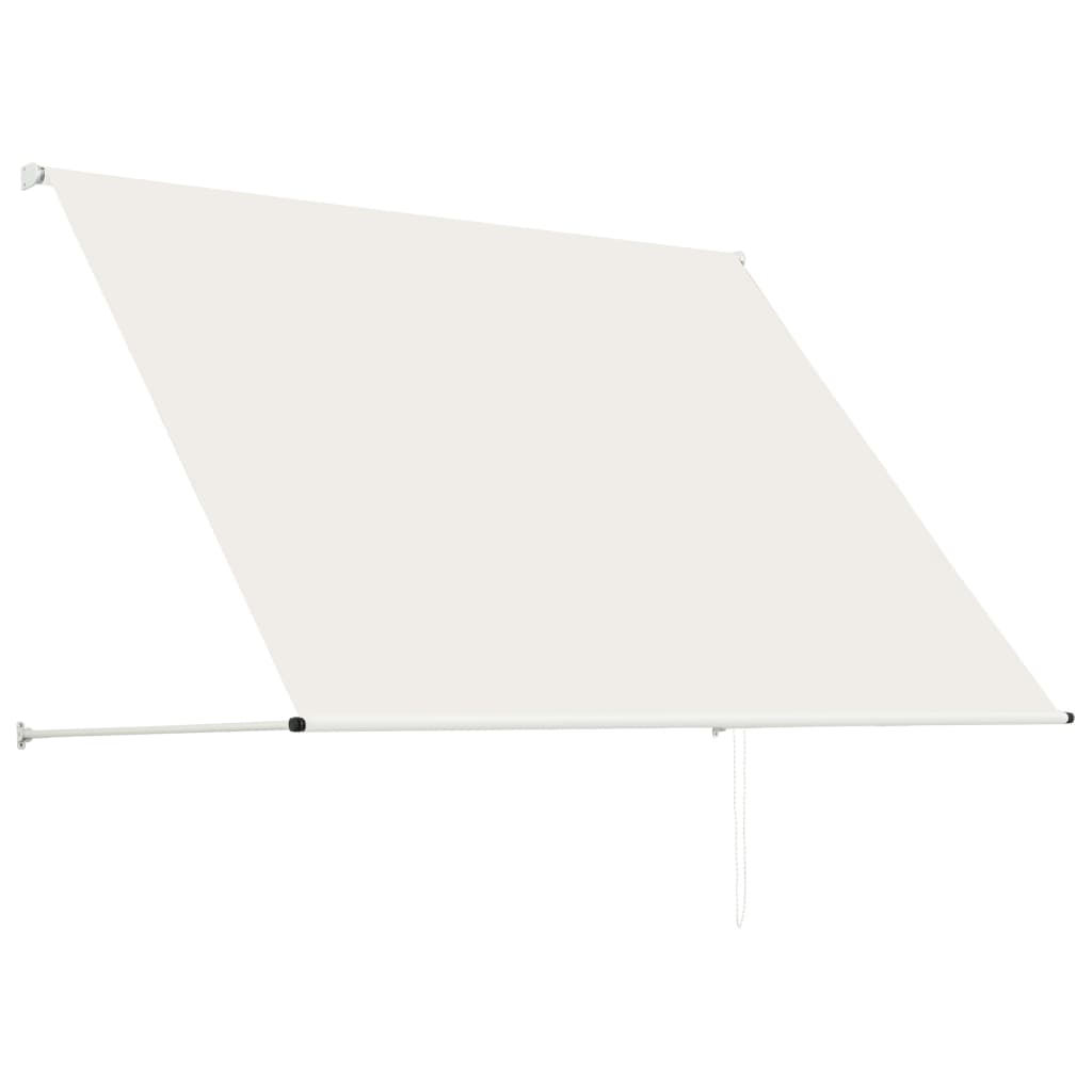 vidaXL Retractable Awning 200x150 cm Cream