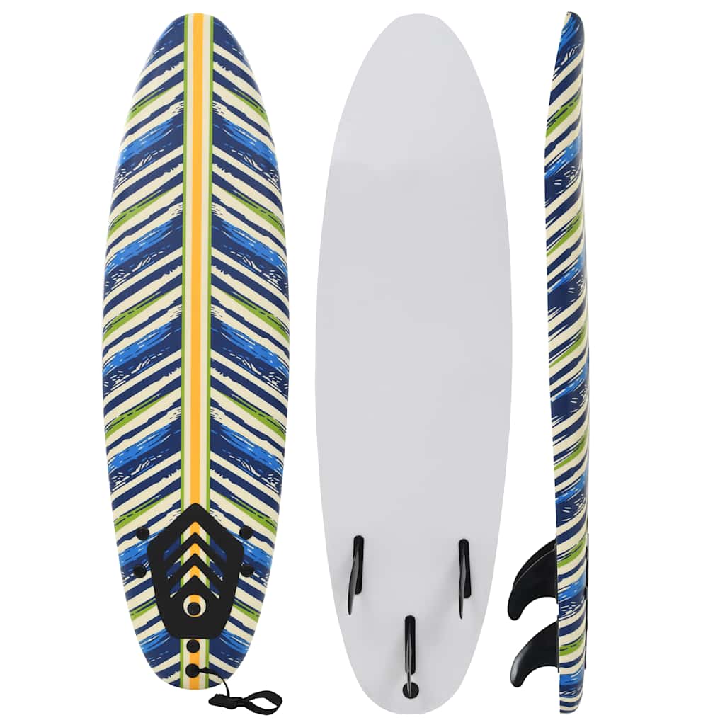 91685 vidaXL Surfboard 170 cm Leaf