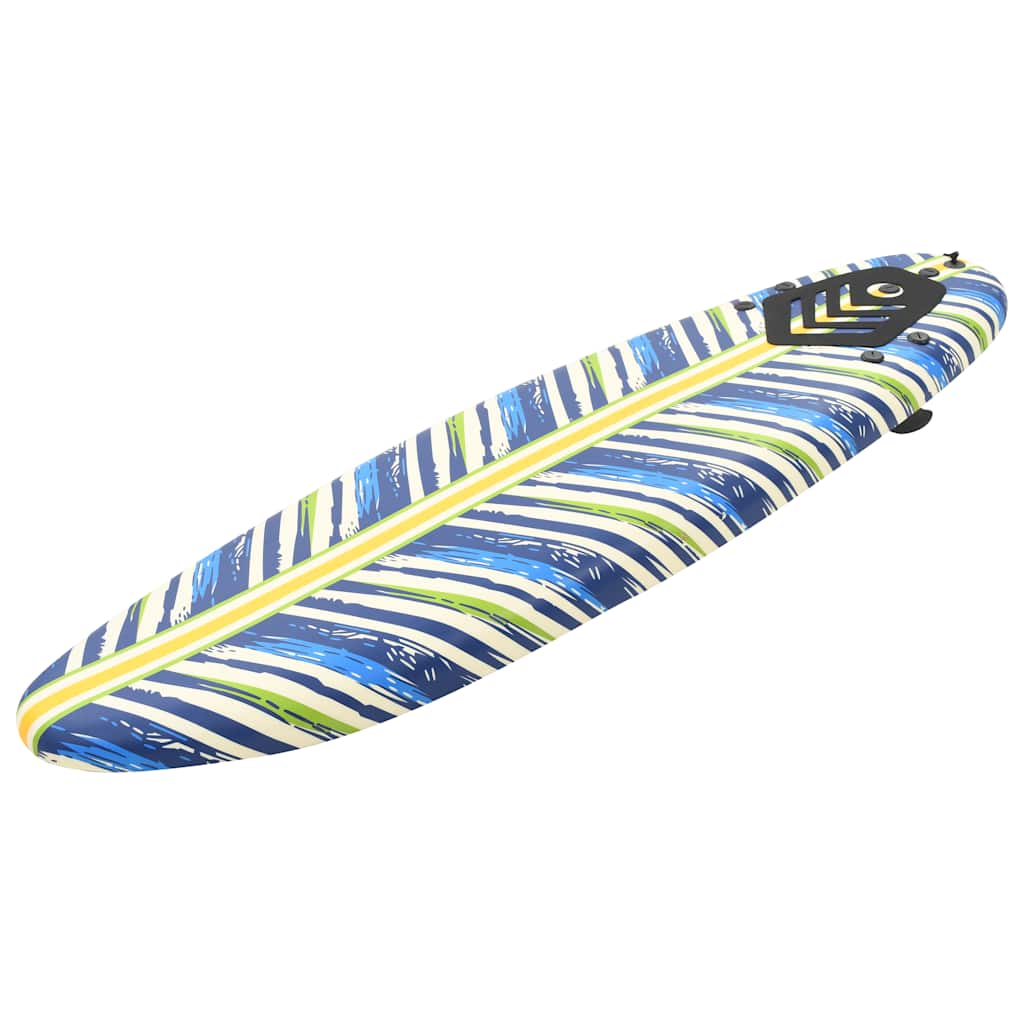 91685 vidaXL Surfboard 170 cm Leaf