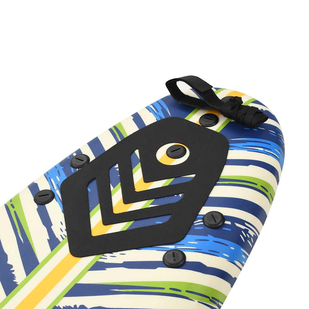 91685 vidaXL Surfboard 170 cm Leaf
