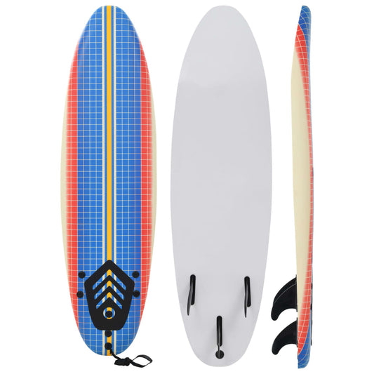 91686 vidaXL Surfboard 170 cm Mosaic