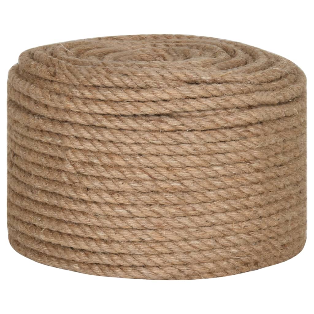 vidaXL Rope 100% Jute 10 mm 250 m