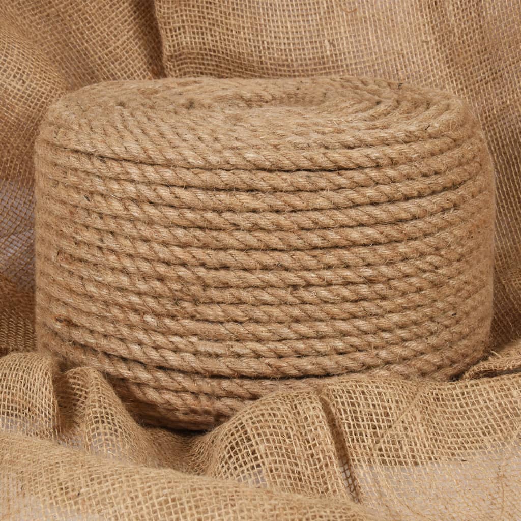 vidaXL Rope 100% Jute 10 mm 250 m