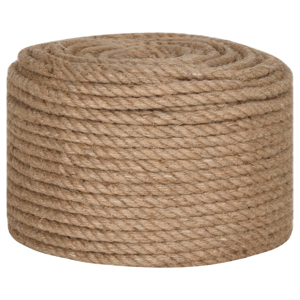 vidaXL Rope 100% Jute 14 mm 250 m