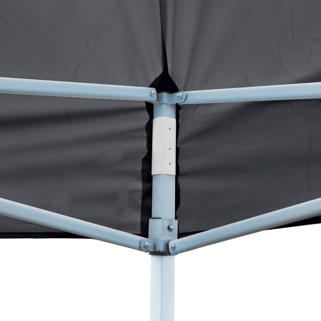 44966 vidaXL Folding Pop-up Partytent with Sidewalls 3x6 m Anthracite