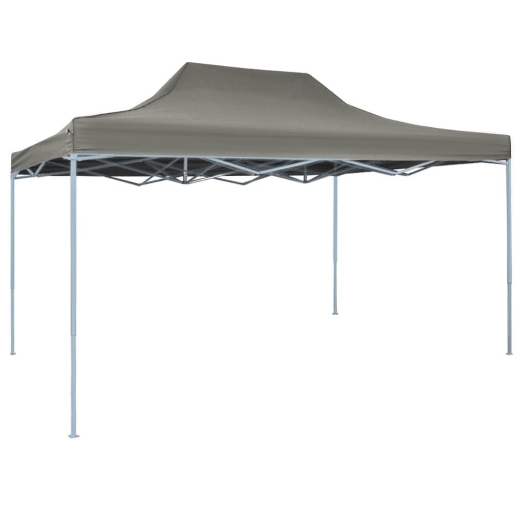 Foldable Tent Pop-Up 3x4,5 m Anthracite