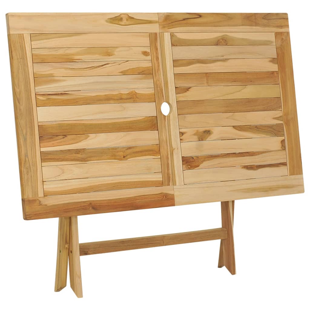 Garden Dining Set | Teak | Fine sanded teak hardwood | Medium | Foldable