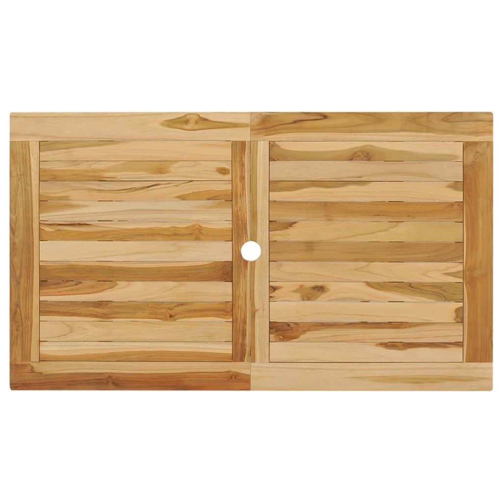 Garden Dining Set | Teak | Fine sanded teak hardwood | Medium | Foldable