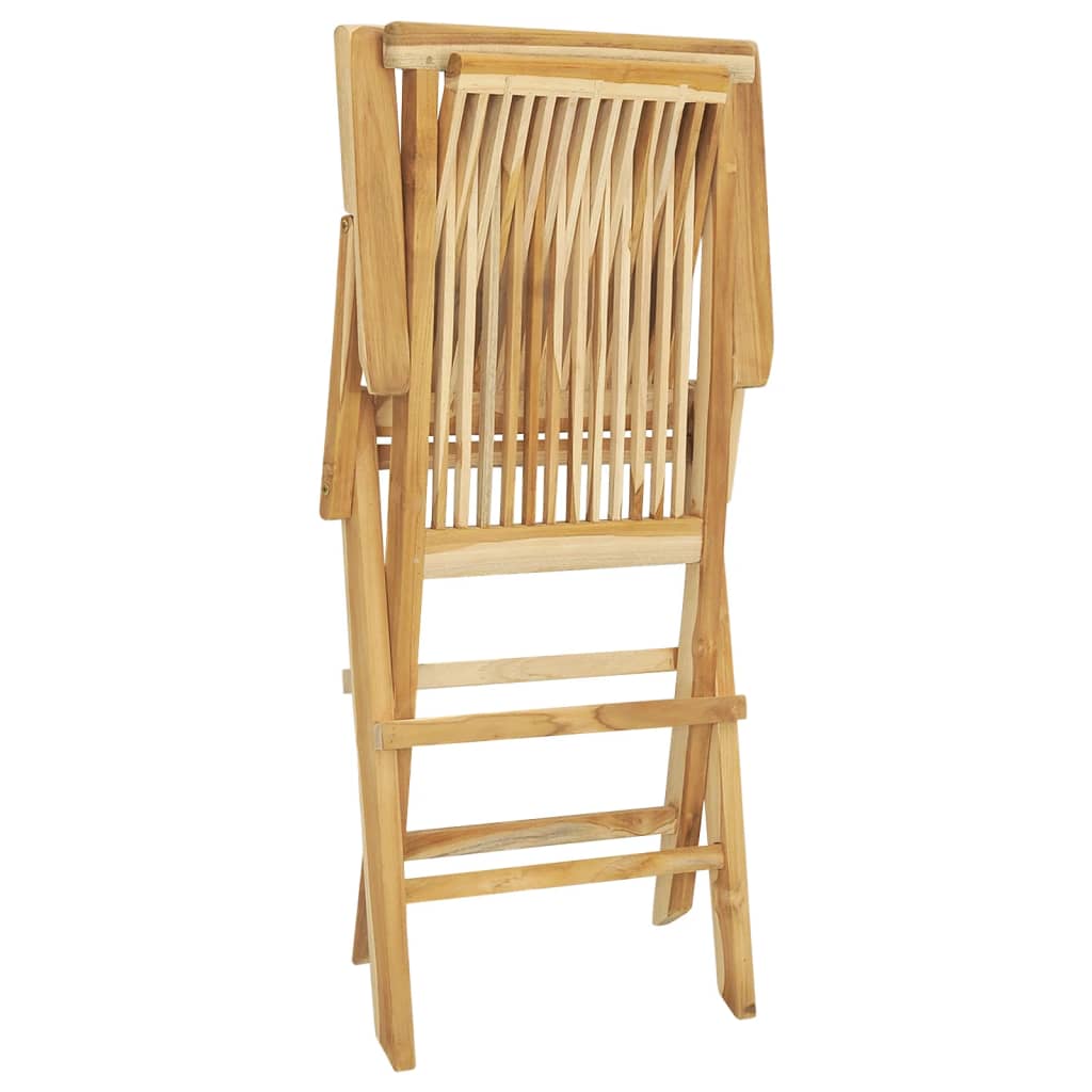 Garden Dining Set | Teak | Fine sanded teak hardwood | Medium | Foldable