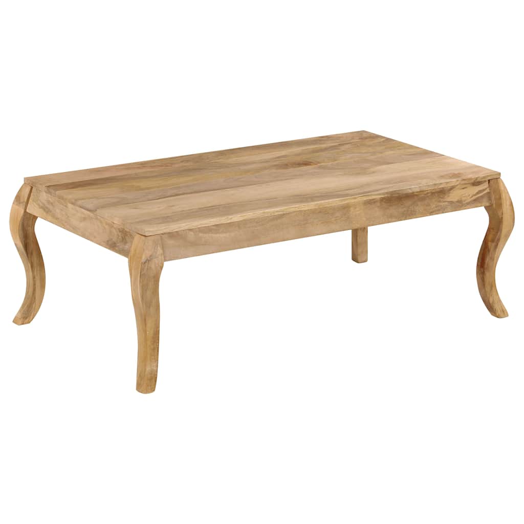 247110 vidaXL Coffee Table 116x66x41 cm Solid Mango Wood