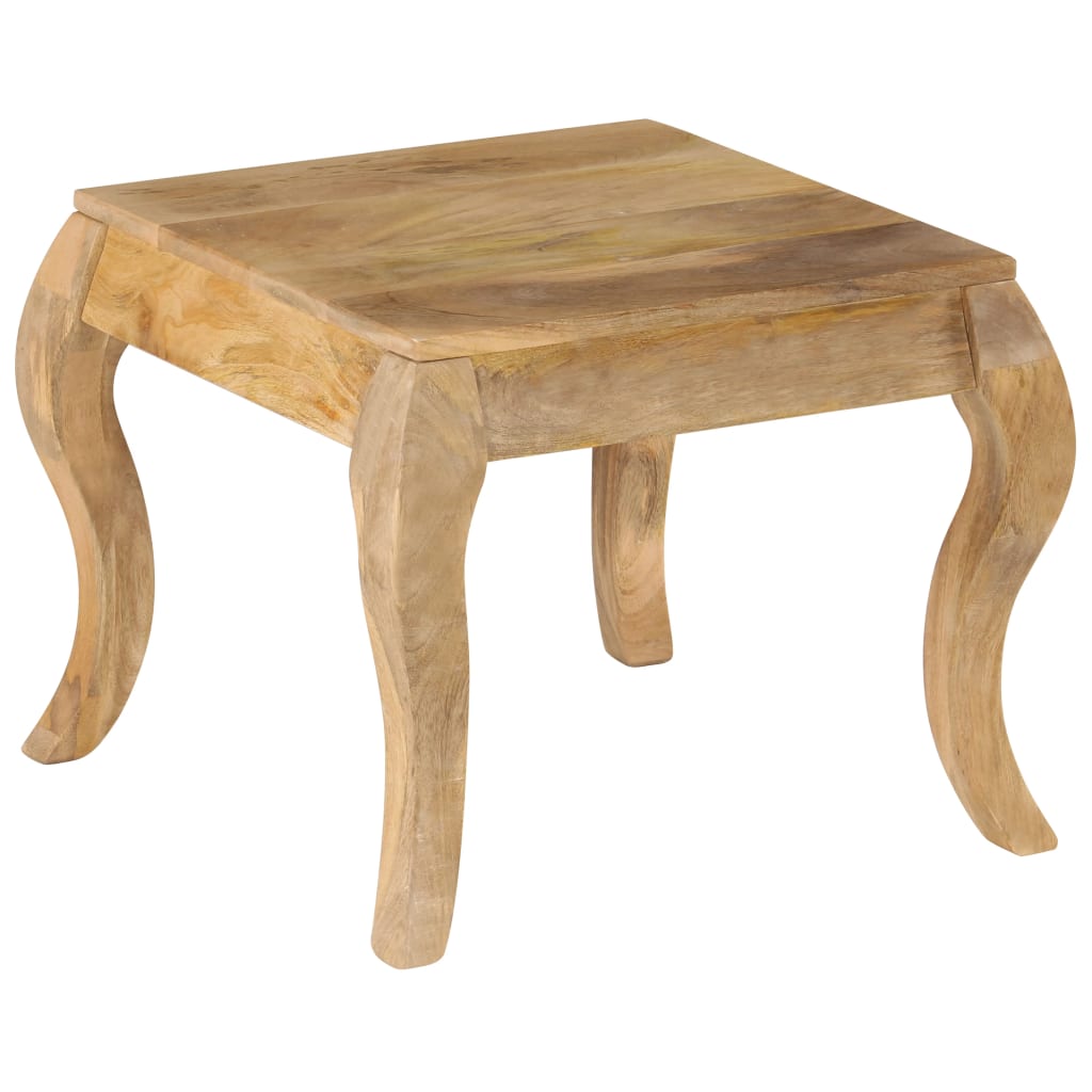 247112 vidaXL End Table 45x45x40 cm Solid Mango Wood