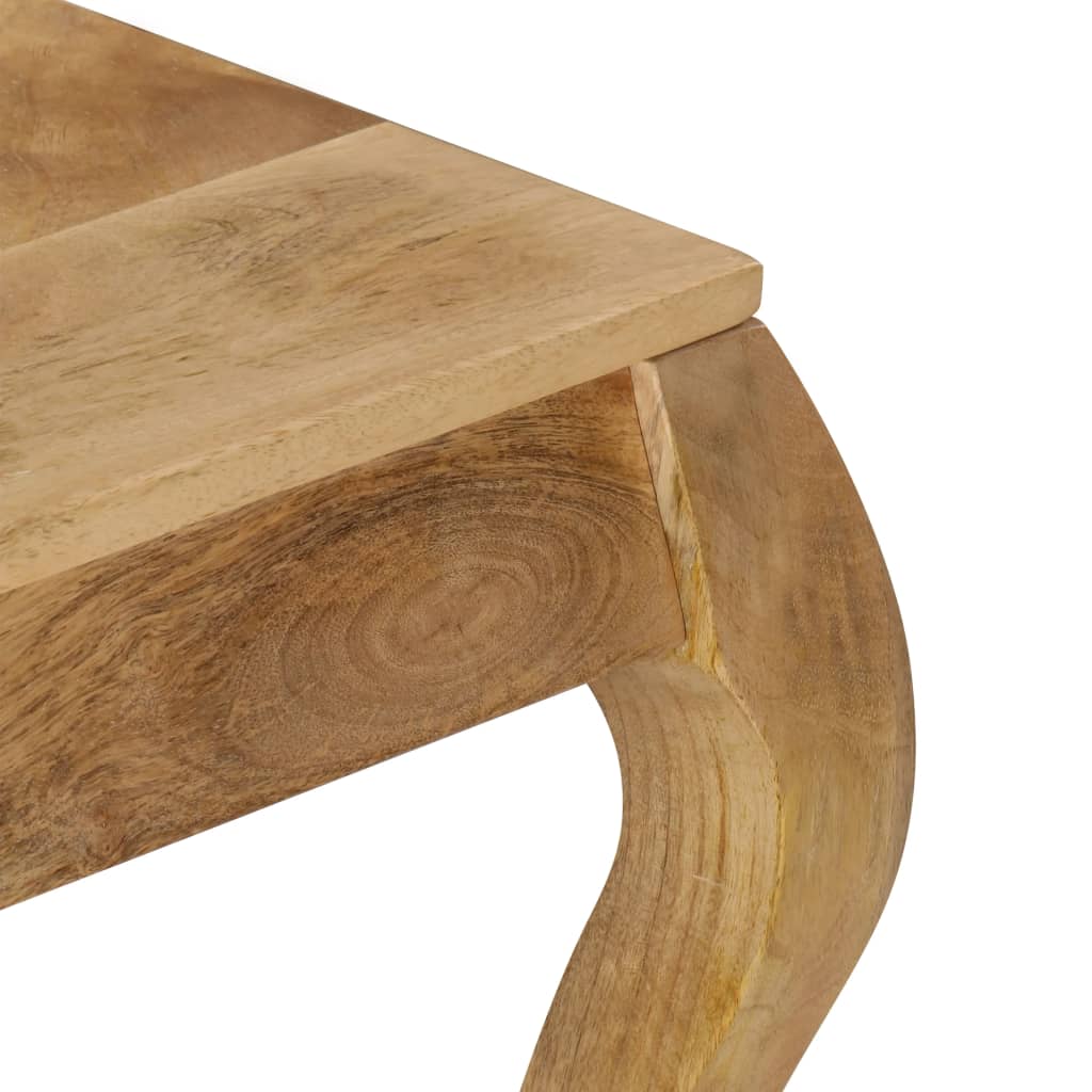 247112 vidaXL End Table 45x45x40 cm Solid Mango Wood