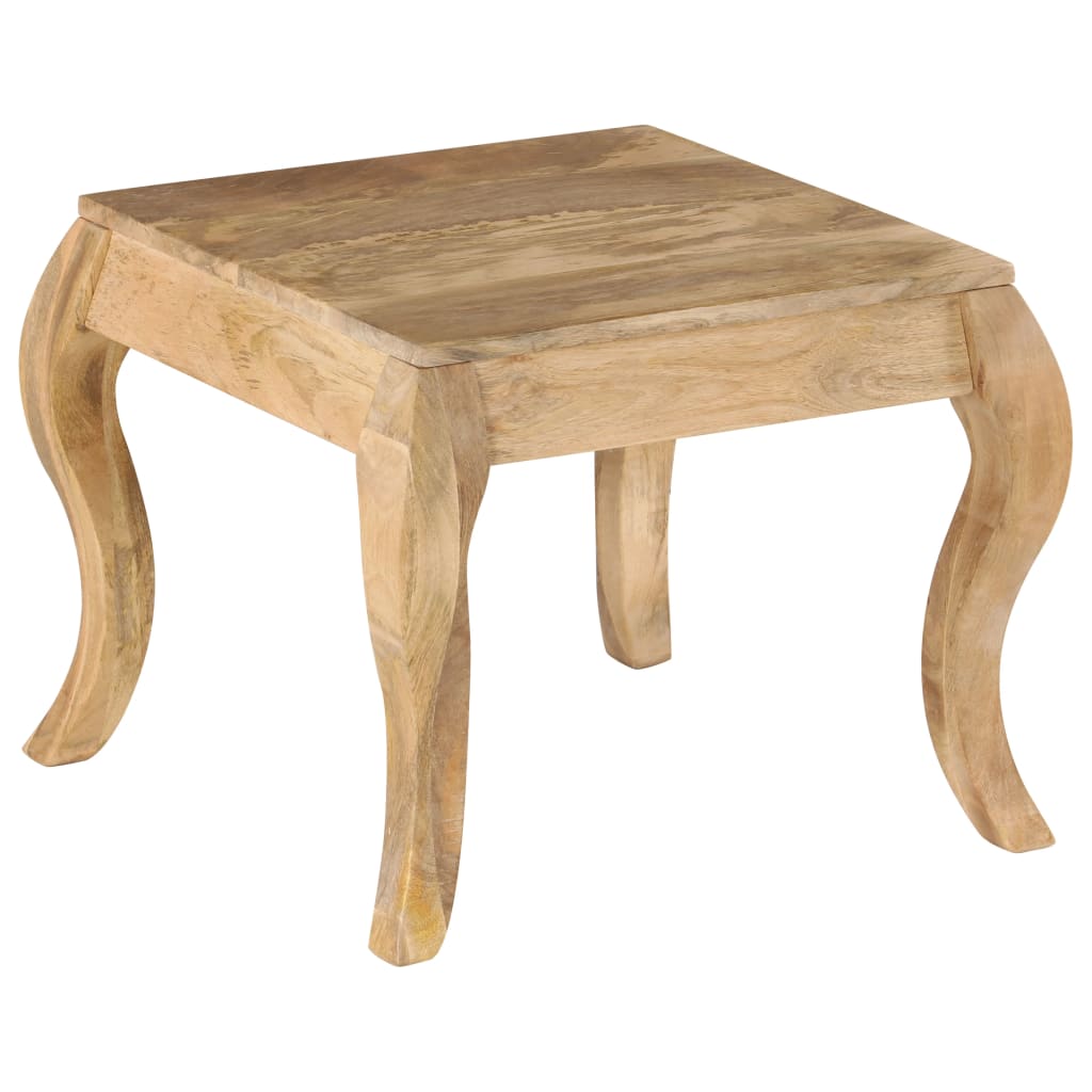 247112 vidaXL End Table 45x45x40 cm Solid Mango Wood