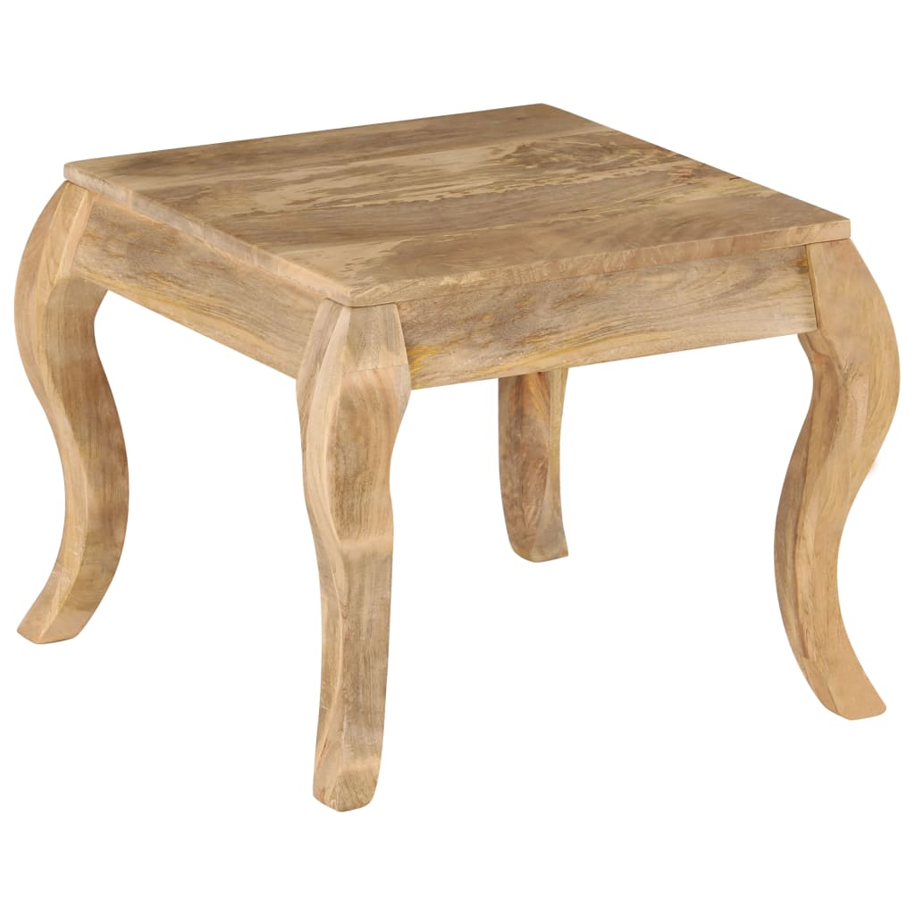 247112 vidaXL End Table 45x45x40 cm Solid Mango Wood