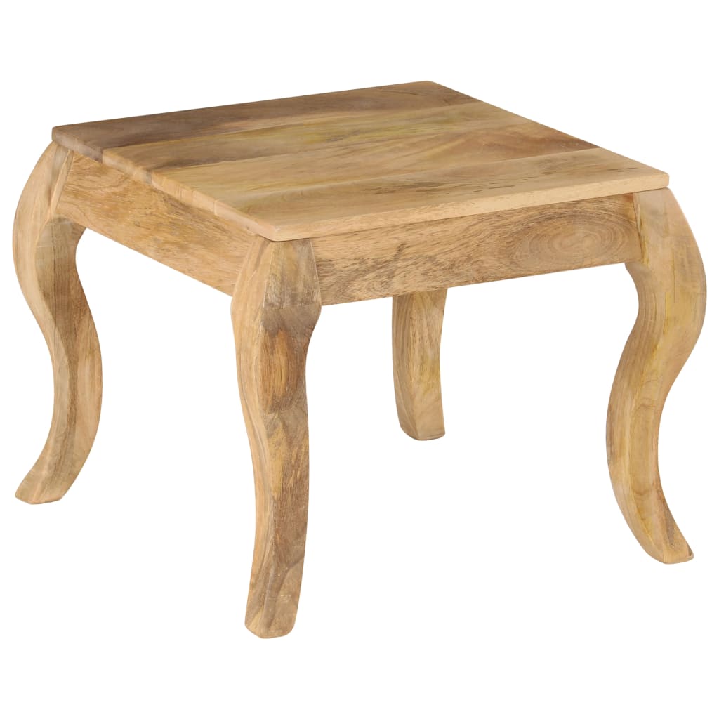 247112 vidaXL End Table 45x45x40 cm Solid Mango Wood