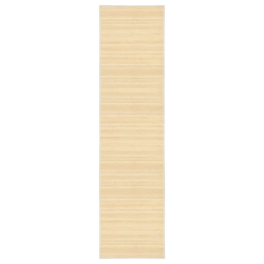 vidaXL Rug Bamboo 80x300 cm Natural