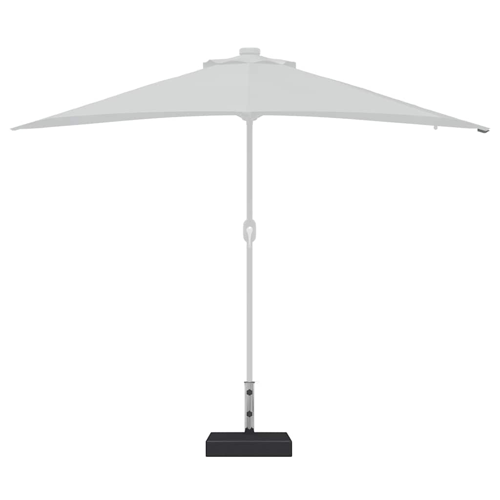 Parasol Base | Black | Granite, Stainless Steel | Standard | Parasol Base
