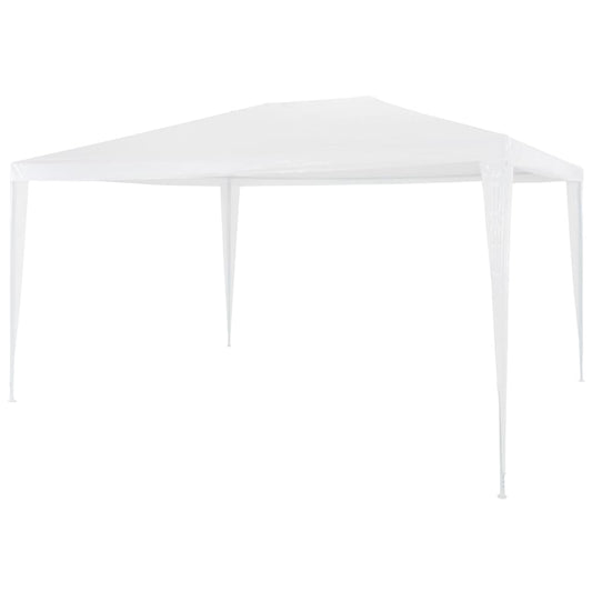 Party Tent | White | Polyethylene roof and steel frame | 3x4 metres