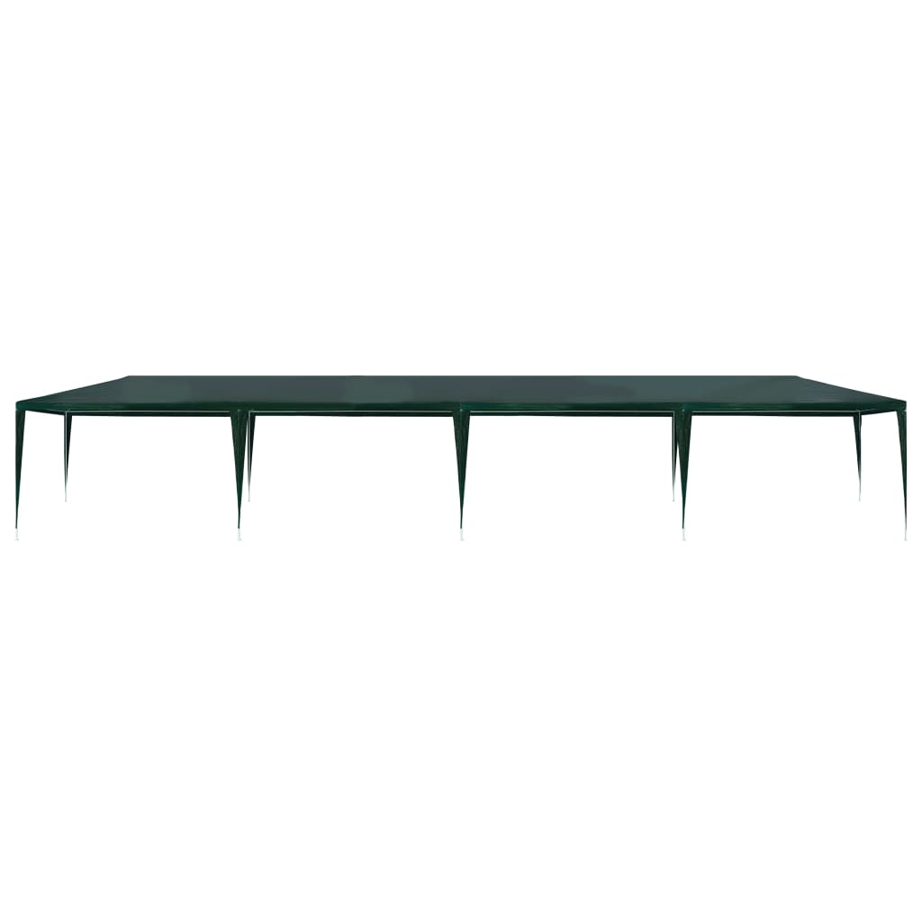 Party Tent 3x12 m PE Green
