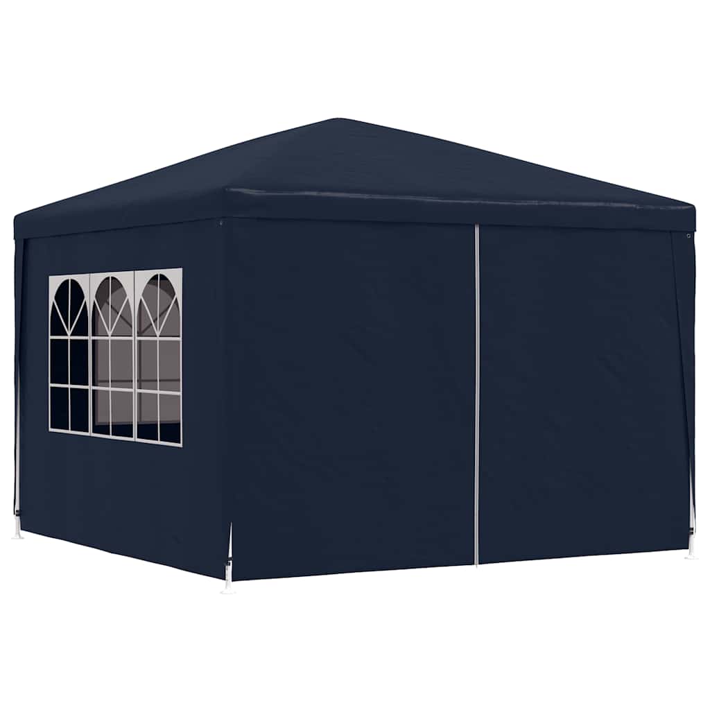 Partytent | Blue | Polyethylene roof and side panels | 3x3x2.55 meters