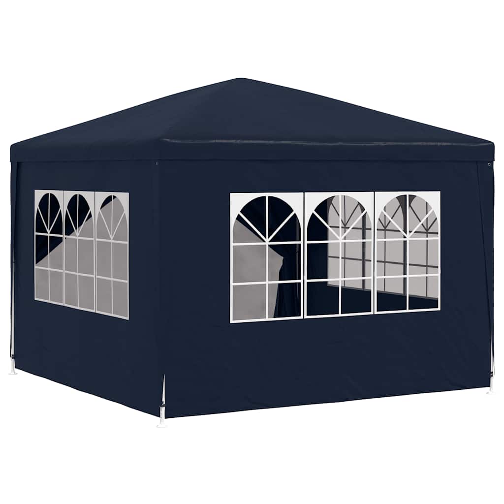 Partytent | Blue | Polyethylene roof and side panels | 3x3x2.55 meters