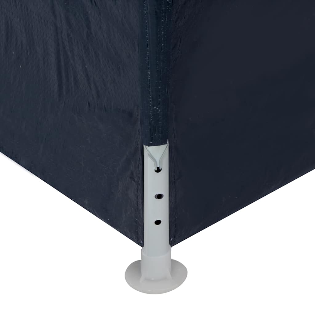 Partytent | Blue | Polyethylene roof and side panels | 3x3x2.55 meters