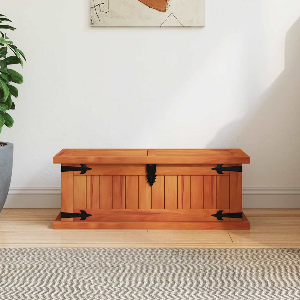 247240 vidaXL Storage Chest 60x25x22 cm Solid Acacia Wood