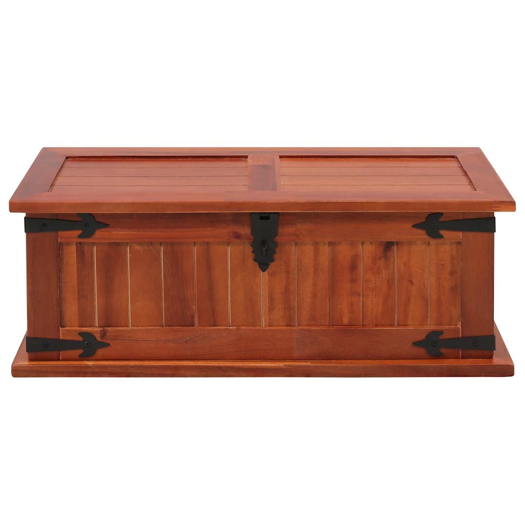247240 vidaXL Storage Chest 60x25x22 cm Solid Acacia Wood
