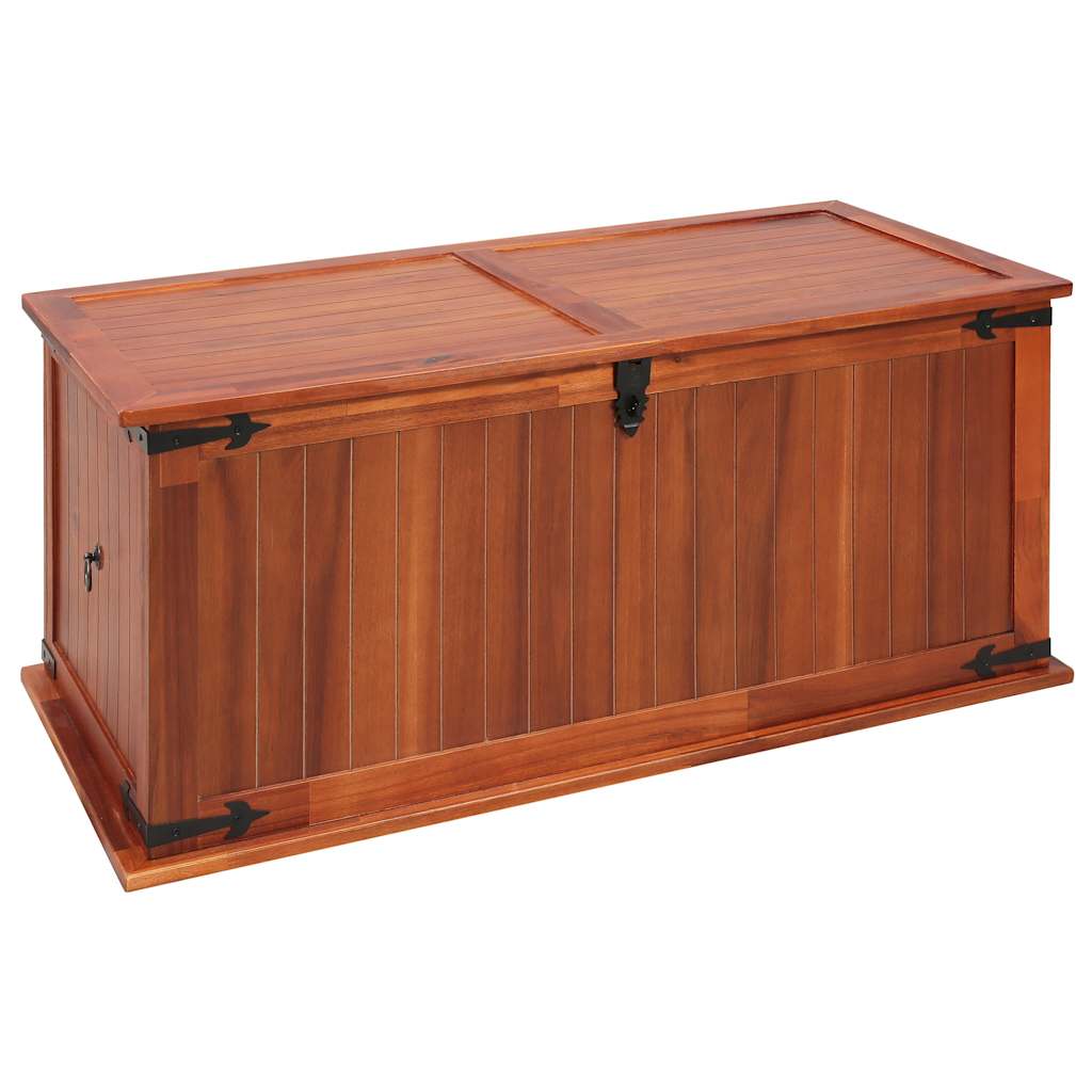 247241 vidaXL Storage Chest 79x34x32 cm Solid Acacia Wood