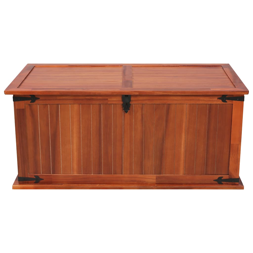 247241 vidaXL Storage Chest 79x34x32 cm Solid Acacia Wood