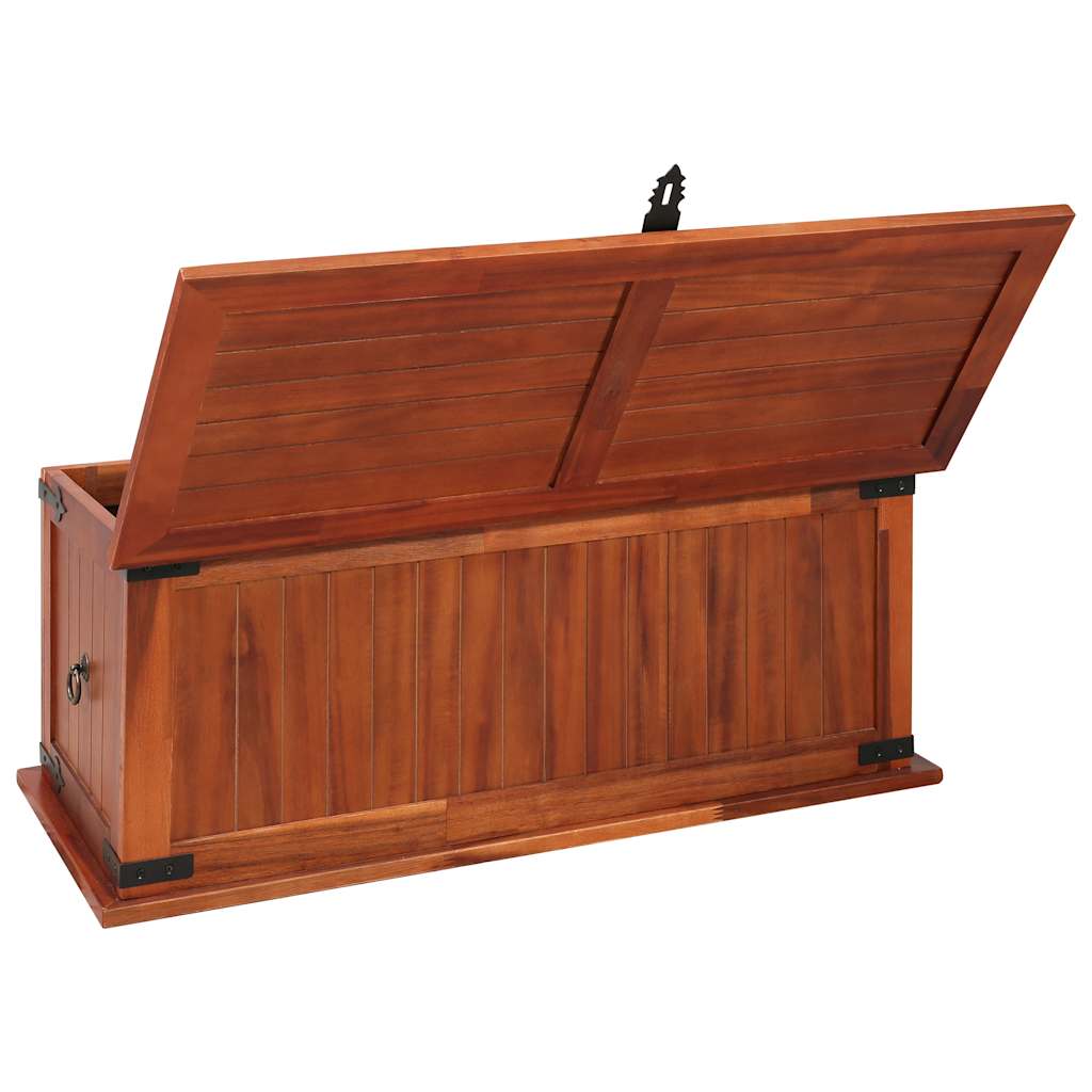 247242 vidaXL Storage Chest 90x45x40 cm Solid Acacia Wood
