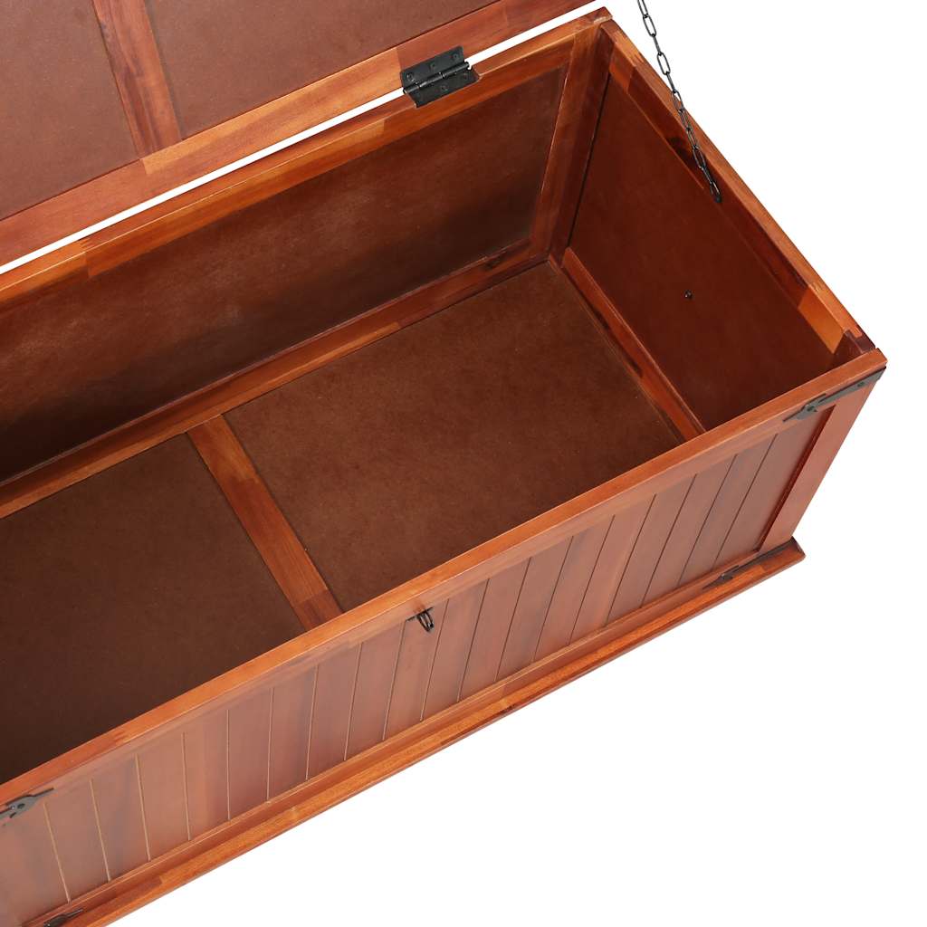 247242 vidaXL Storage Chest 90x45x40 cm Solid Acacia Wood