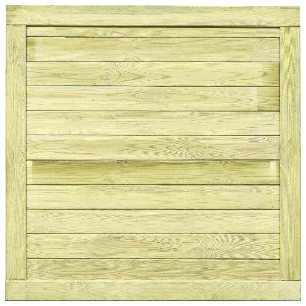 vidaXL Garden Gate Impregnated Pinewood 100x100 cm