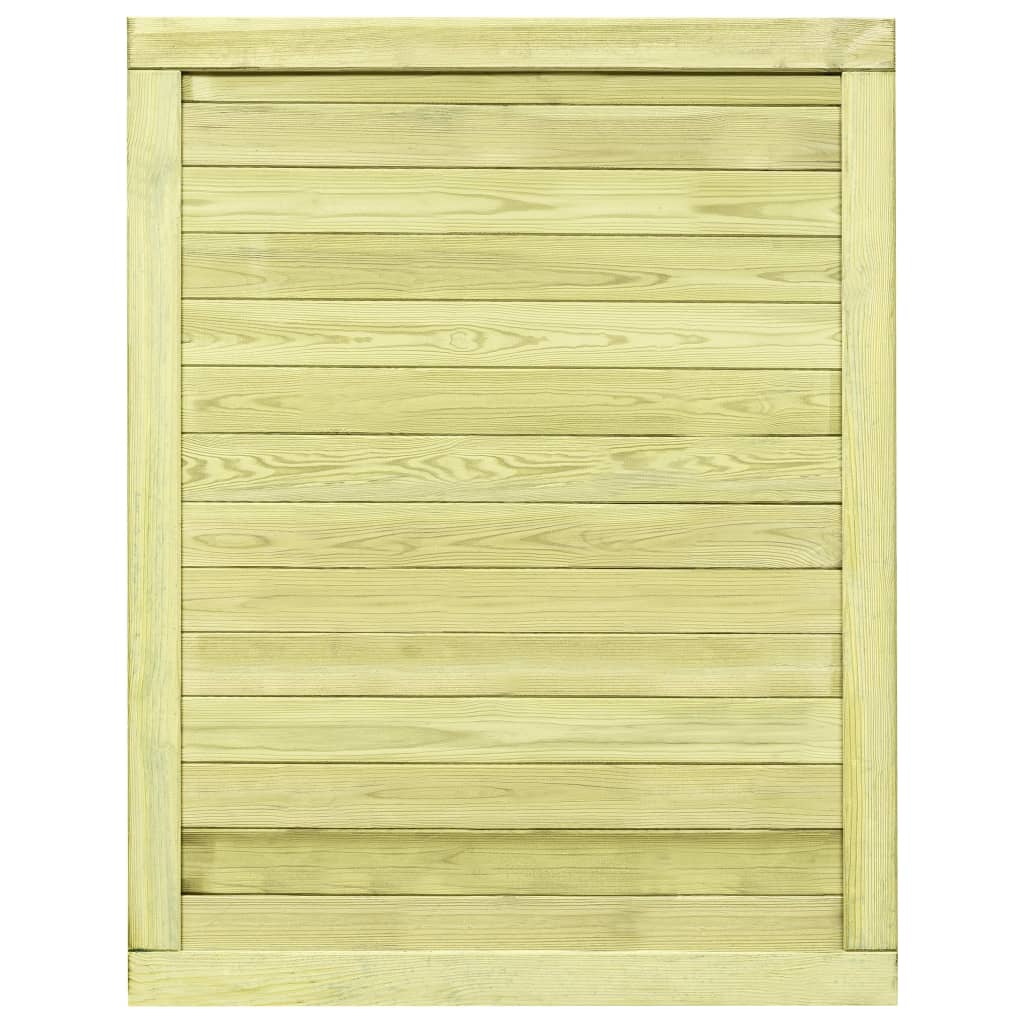 vidaXL Garden Gate Impregnated Pinewood 125x100 cm