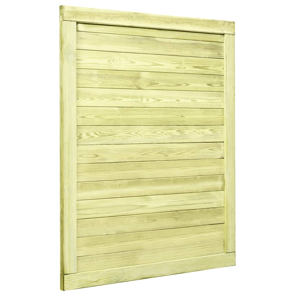 vidaXL Garden Gate Impregnated Pinewood 125x100 cm