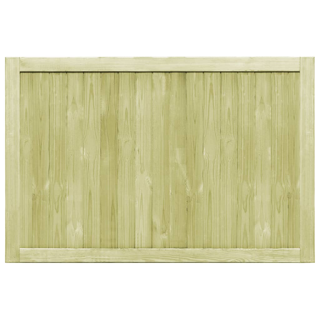 vidaXL Garden Gates 2 pcs Impregnated Pinewood 300x100 cm