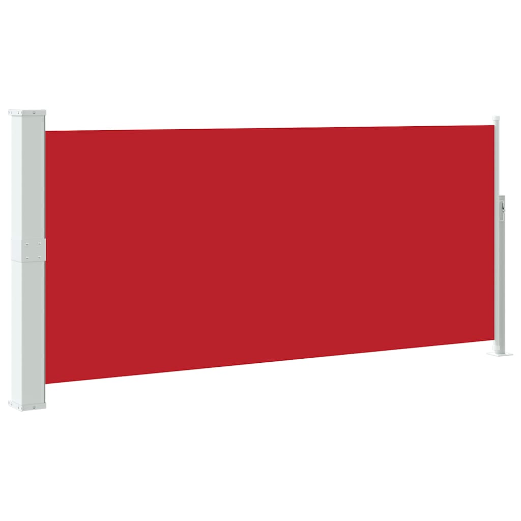 45356 vidaXL Retractable Side Awning 140 x 300 cm Red